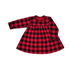 KOALA KRATKA dress size 74, 07-374 red