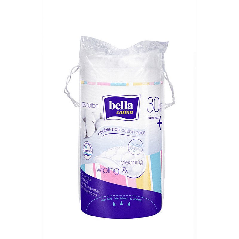 BELLA Cosmetic cotton pads 30 pcs.