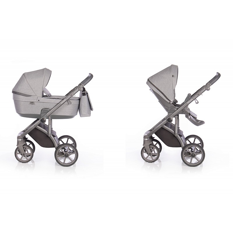 ROAN BLOOM Universal stroller 2in1, Grey Dots