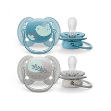 PHILIPS AVENT silicone pacifier Ultra soft deco 6-18m, 2 pcs.SCF091/15