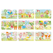 PlayMais Cards set Fun to learn ABC 14pcs. 160246