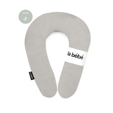 LA BEBE Snug Horseshoe Royal grey 20x70cm 78935