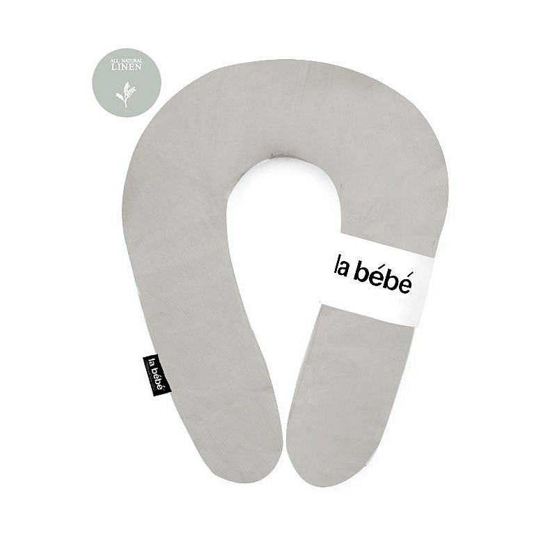 LA BEBE Snug Horseshoe Royal grey 20x70cm 78935