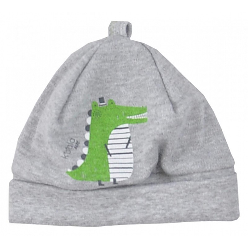 KOALA TASMANIA newborn cap 68 size, 08-643 grey