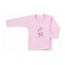 KOALA LOVE BIRDS blouse size 68, 06-109 pink