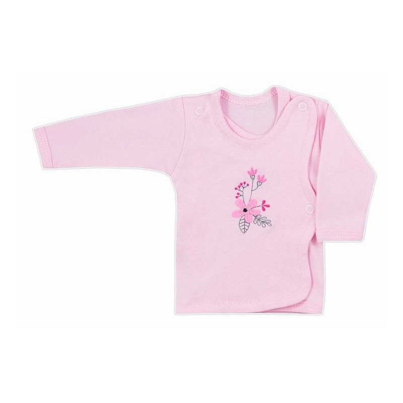 KOALA LOVE BIRDS blouse size 68, 06-109 pink