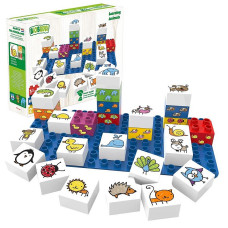 BiOBUDDi LEARNING ANIMALS building blocks 27pcs., BB-0001