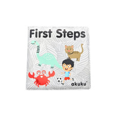 AKUKU bath book with squeaker First Book A0477