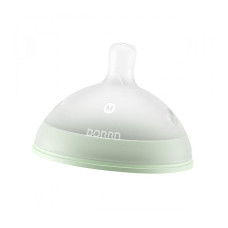 BORRN  Silicone Teat (2K Structure) (Green color) Medium flow, Breast-like, Anti-colic 3m+ A0302E SALE