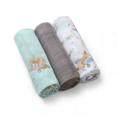 BABYONO Natural diapers with bamboo 3pcs., 70x70cm 397/10