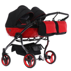 JUNAMA DIAMOND DUO S LINE stroller for twins 2in1, 01