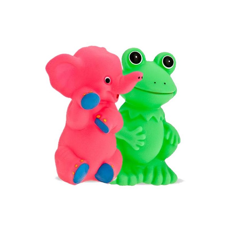 AM Bath Toys Elephant and the Frog 018a