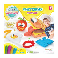 Dough Craft Crazy Kitchen Dough Playset 8 pcs 4x30g