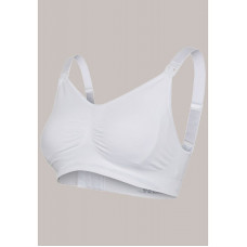 CARRIWELL Seamless Padded Nursing Bra, size S, white 70451 (3300)