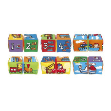 KS KIDS Vehicles soft cubes with pictures KA10756