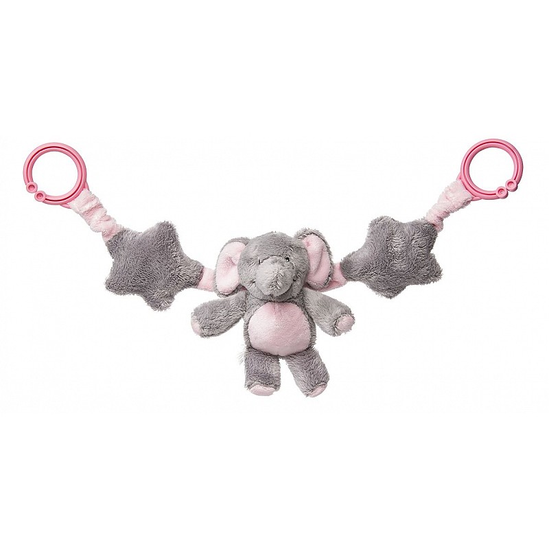 My Teddy Toy for stroller My First Elephant pink FEPB