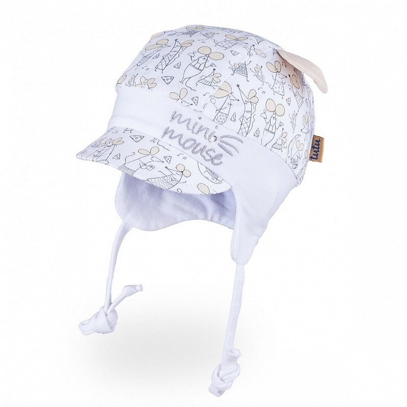 TUTU Hat 40-42 size, 3-005442 White-Beige