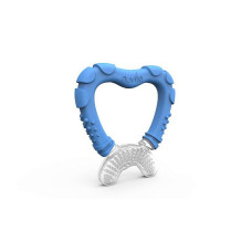 NUVITA silicone teether for 4m + 7006 blue