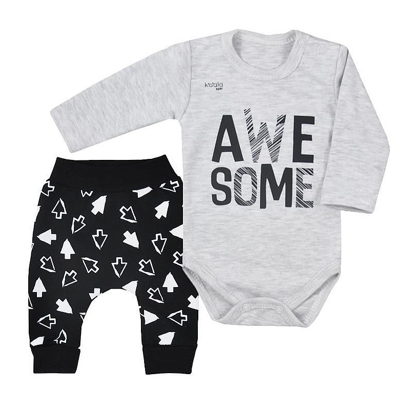 KOALA AWESOME pants with bodykit 74 size 06-732 gray