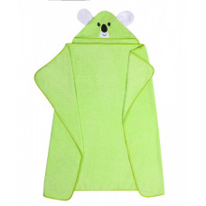 DUET BABY Hooded Towel ANIMALS 100x120cm, 326 (743262) Koala green