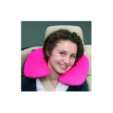 Clippassafe 55/8 pillow under your neck (Horseshoe) for children 8 years c, pink