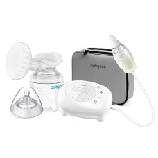 BABYONO electric breast pump COMPACT PLUS  with unique nasal aspirator mode 971