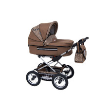 Baby Fashion FANARI Universal stroller 2in1, 130 Cofeee