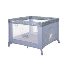 LORELLI GAME ZONE Playpen Silver Blue CAR