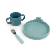 DONE BY DEER  Peekaboo dinner set Deer Friends Blue 253993 (1516372)