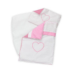 Dolls Bedding Set - Pink