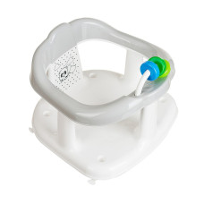 MALTEX Bath seat Panda with a toy, 6204_90 white with grey ring