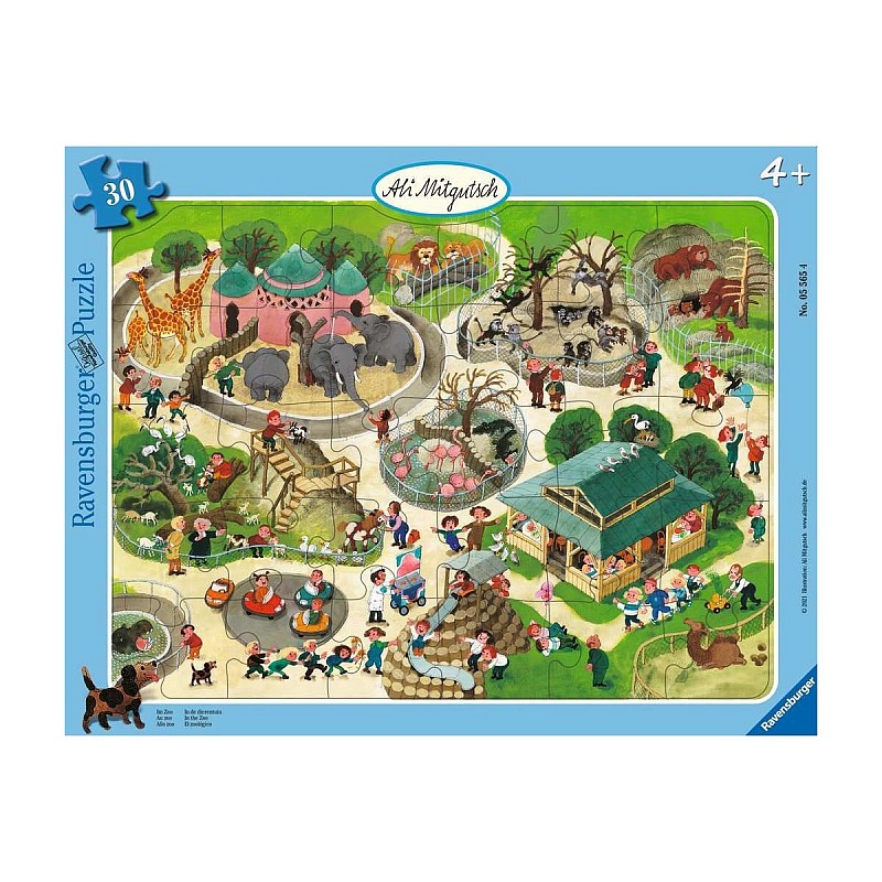 Ravensburger Frame Puzzle At the Zoo 30pc. 4+ R 05565