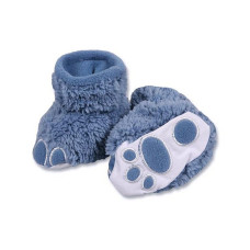 YO BABY booties dragon Dino OB-001 + 6-12m - blue