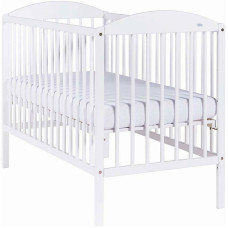 DREWEX LULAYA baby cot 120x60cm, white