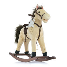 MILLY MALLY Baby Rocking Horse MUSTANG BEIGE