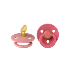 BIBS Colour Anatomical pacifiers Dusty Pink / Coral 6-18m., 2 pcs.