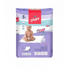 HAPPY Baby underpads, 60x90cm, 5pcs.