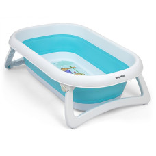 MILLY MALLY Folding children's bath 80cm, Aqua Blue