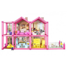 Toy doll house, 136 pcs