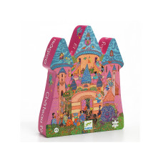 Silhouette puzzles - The fairy castle - 54 pcs