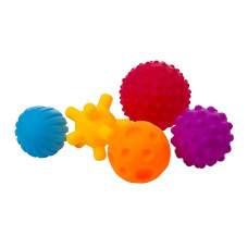 BOCIOLAND Textured Sensory Balls 5pcs BL036