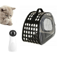 Bag for animals + laser game for cats