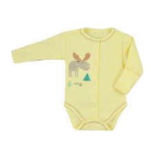 KOALA HAPPY BABY bodykit with long sleeves 68 size 07-498 yellow