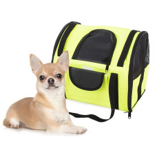 Carrying bag for cats and dogs, yellow