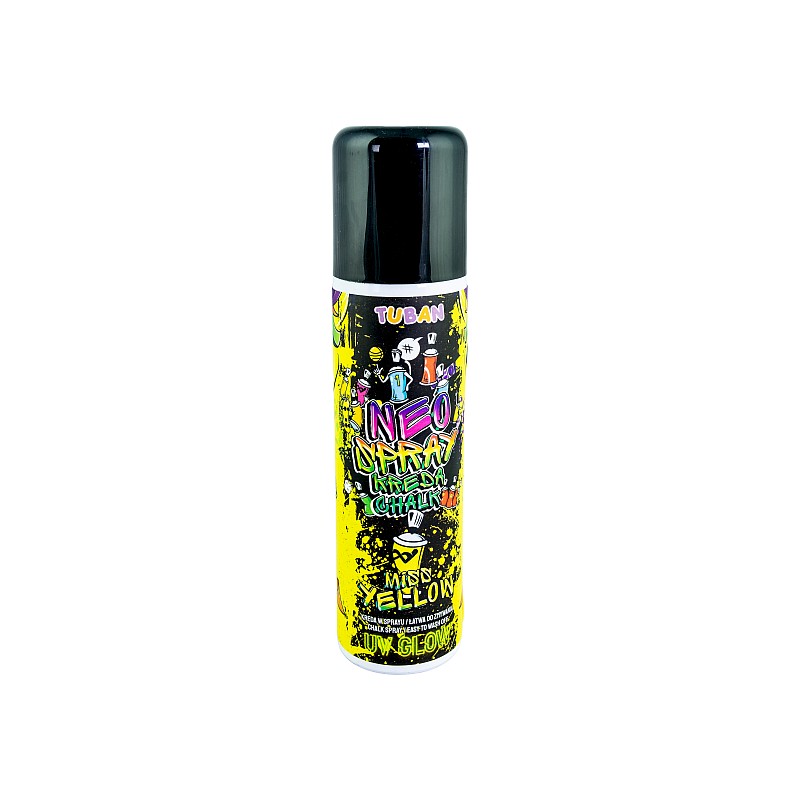 TUBAN Chalk Spray - Neon Yellow - 150 ml TU3546