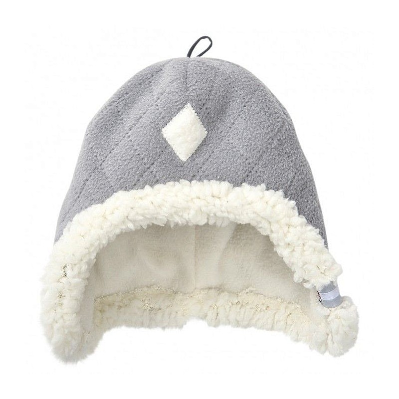 LODGER Hatter Fleece Scandinavian hat 6-12 months., GREIGE, HT 504_6-12