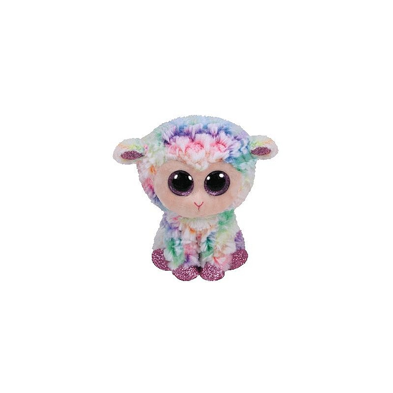 TY Beanie Boos Toy DAFFODIL PASTEL LAMB reg 15cm, TY37274