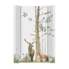 CEBABABY Hard changing mat 70x50cm WOODLAND