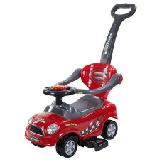 SUN BABY ride-on car with handle Quick, J05.006.1.1 red