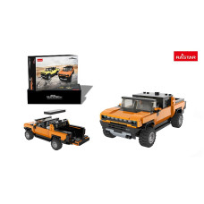 RASTAR 1:30 Hummer EV, assortment, orange/yellow, 454 parts, 93700